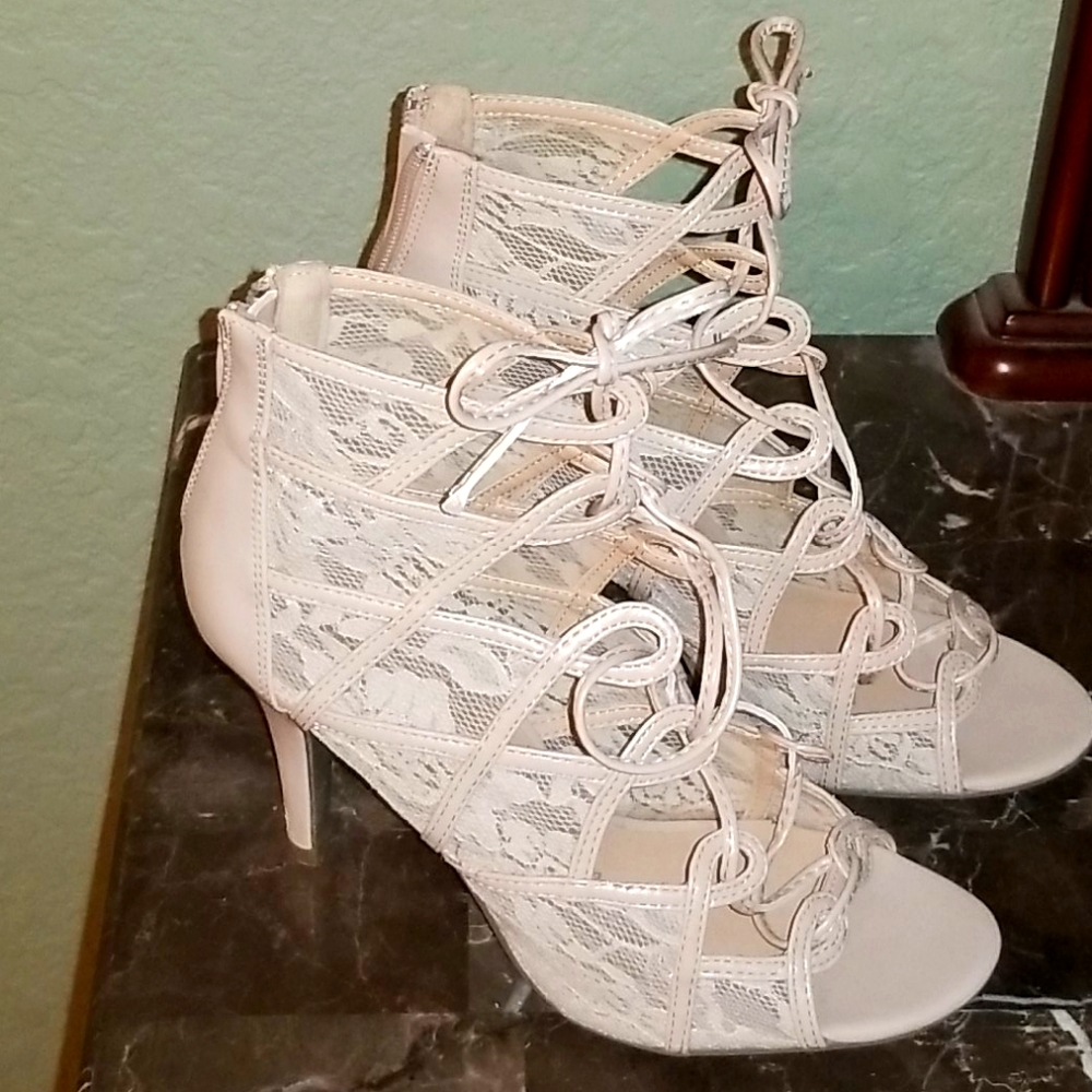 Womens Lace up heels